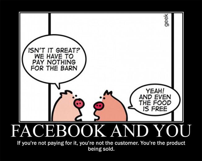 Facebook - the product is you