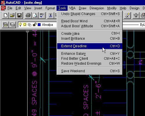 Funny CAD Settings